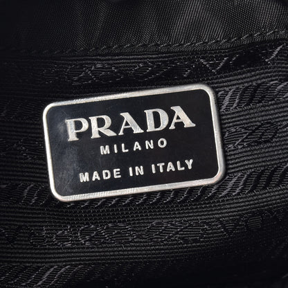 Prada Nylon Vela Mini Cinch Backpack Black 8 of 9