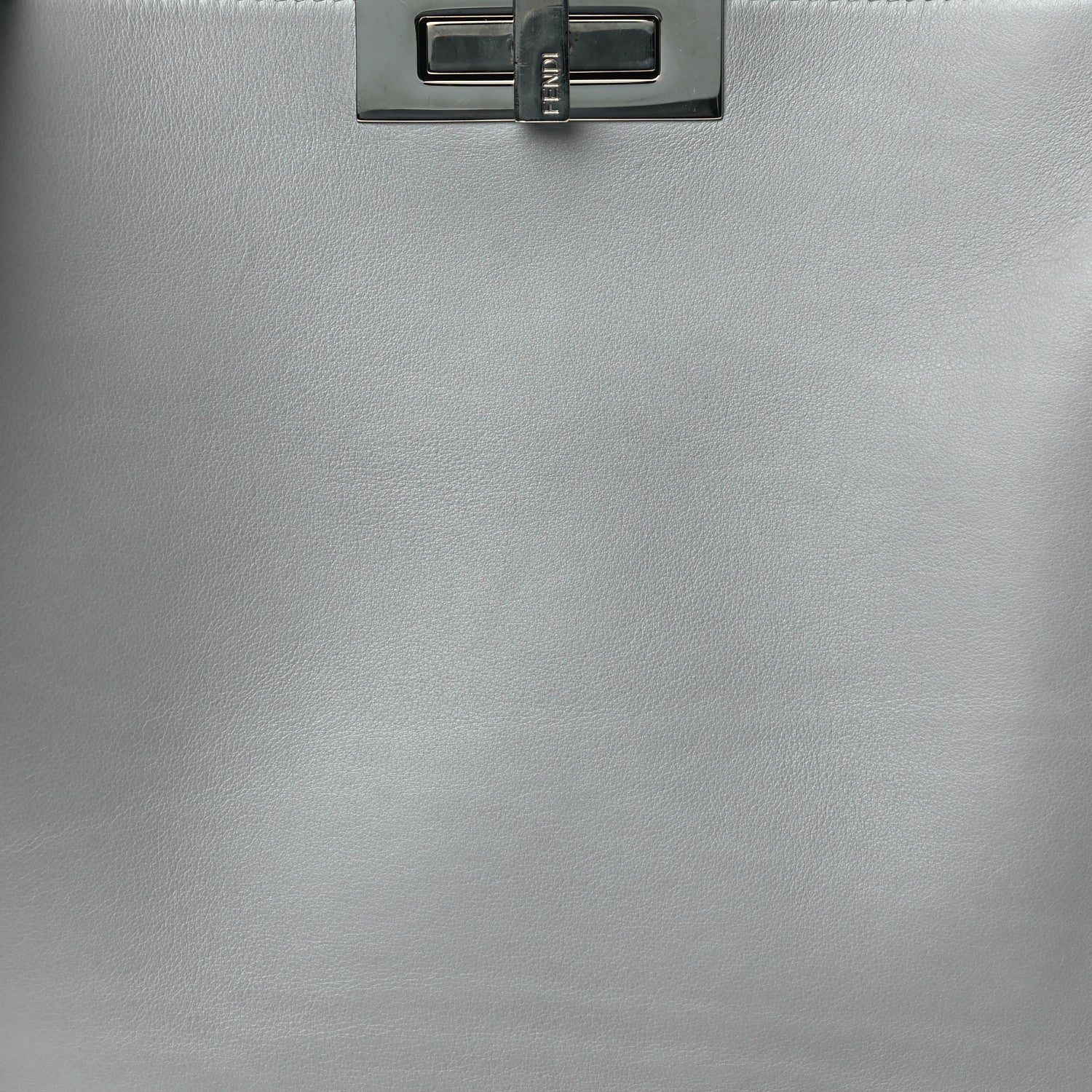 Fendi Vitello Tahiti Burro Large Peekaboo Iconic Essentially Satchel Ardesia Dark Blue 7 of 9