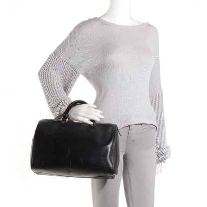 Louis Vuitton Epi Speedy 30 Black 2 of 7