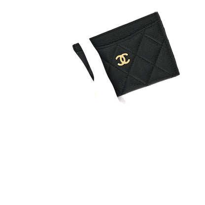Chanel Caviar Quilted Card Holder Black 2 of 9