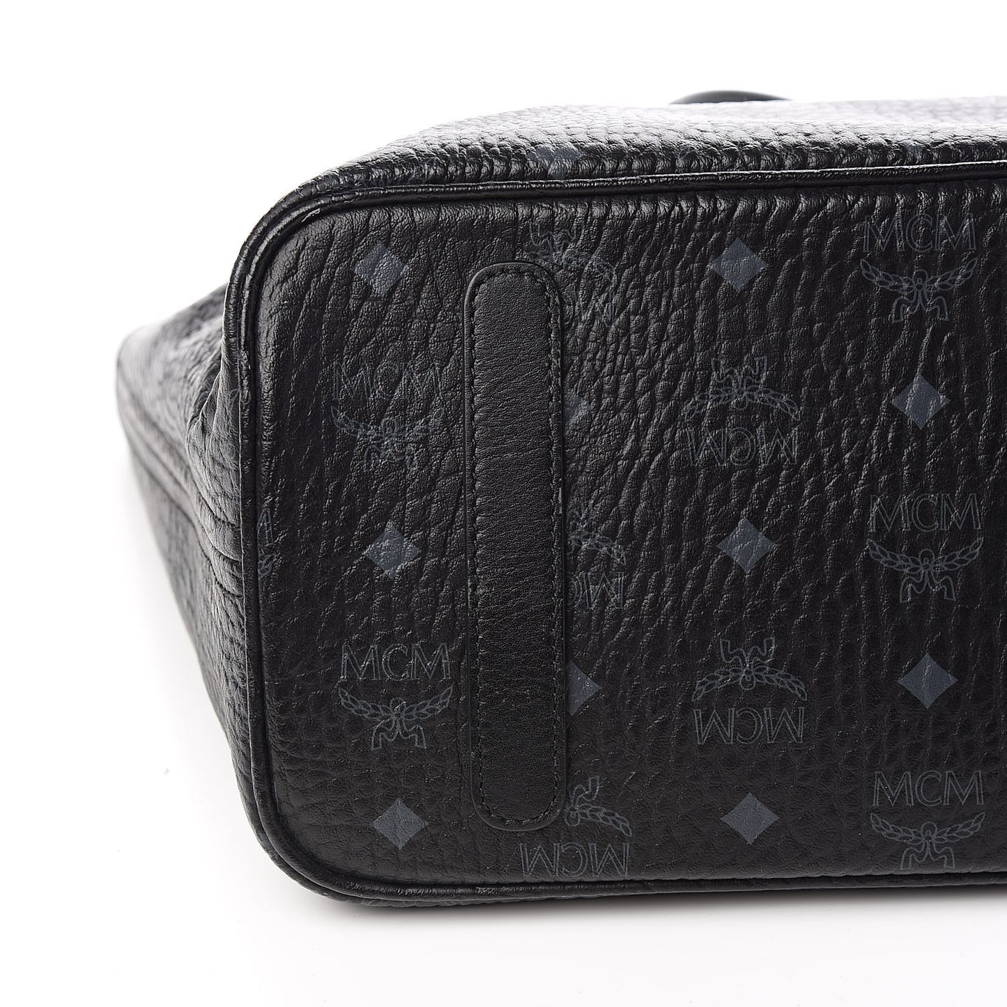 Visetos Medium Anya Zip Top Shopper Tote Black