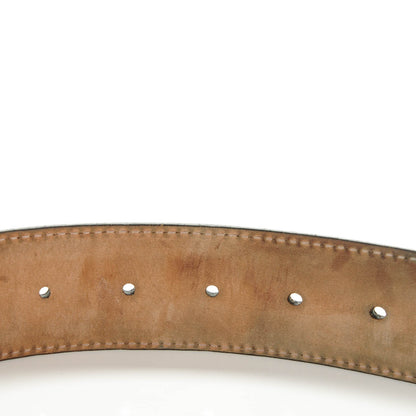 Gucci Guccissima Interlocking G Belt 100 40 Black 3 of 5
