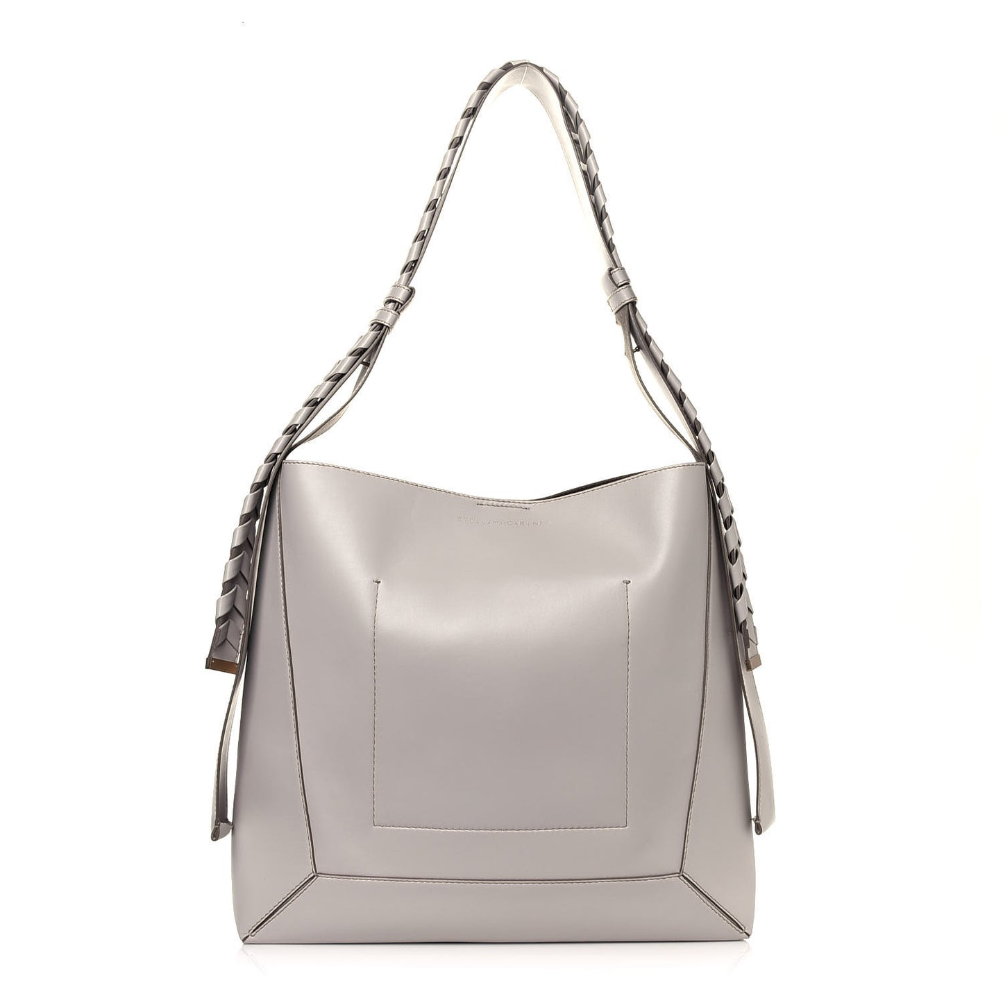 Alter Nappa Braided Shoulder Bag Clay