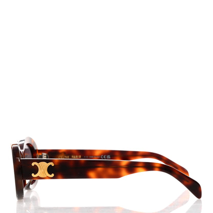 Celine Acetate Triomphe 01 Sunglasses CL 40194U Tortoise 3 of 7