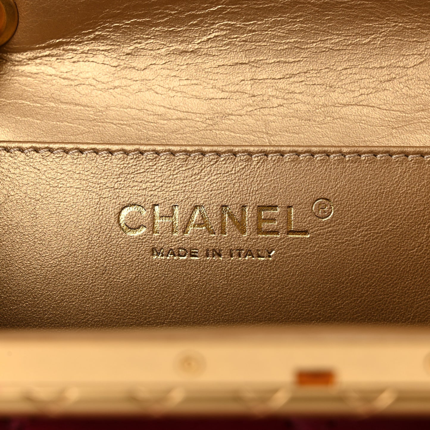 Lambskin Quilted My Crush Bag Red