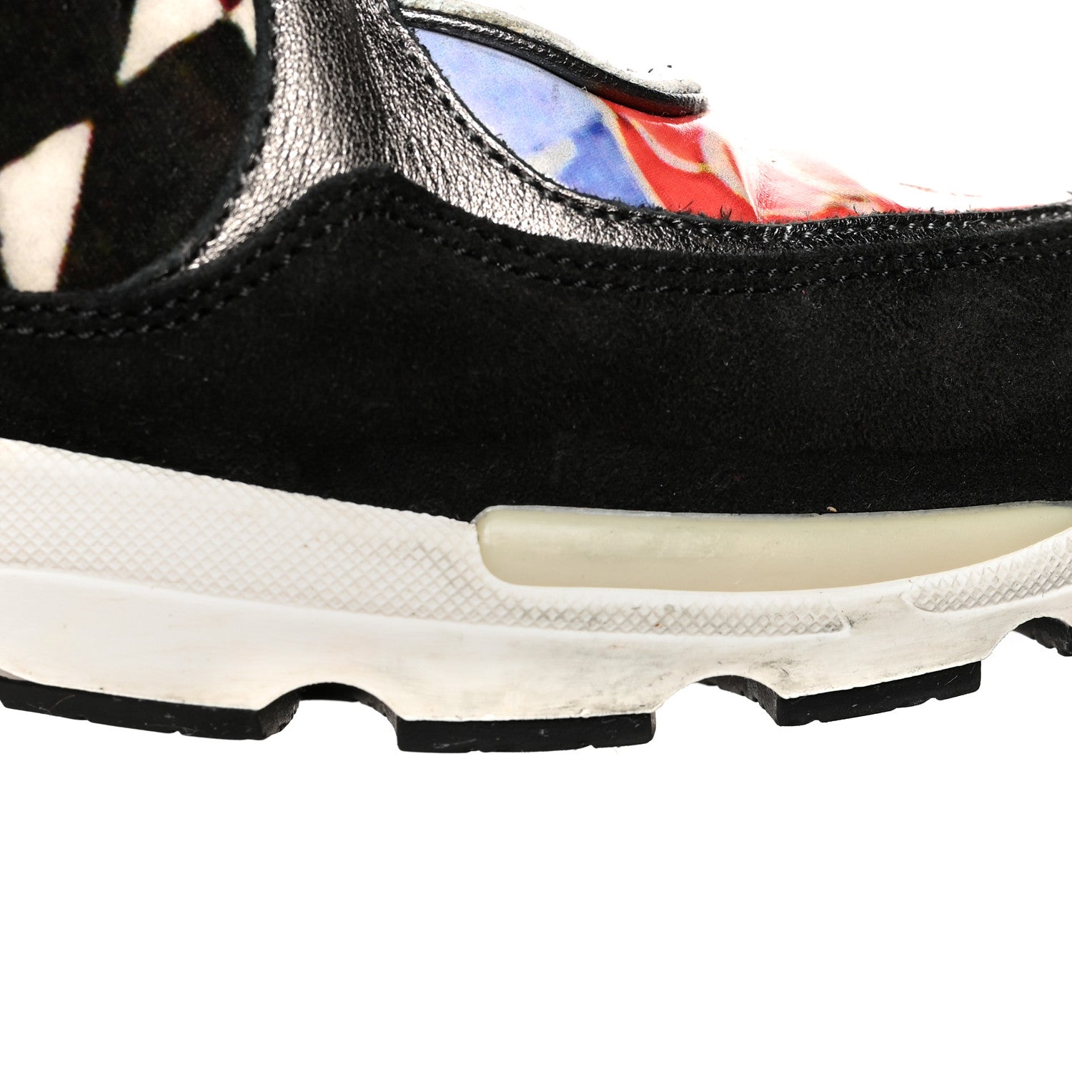 Chanel Vinyl Calfskin Suede Womens CC Sneakers 39 Multicolor 8 of 10