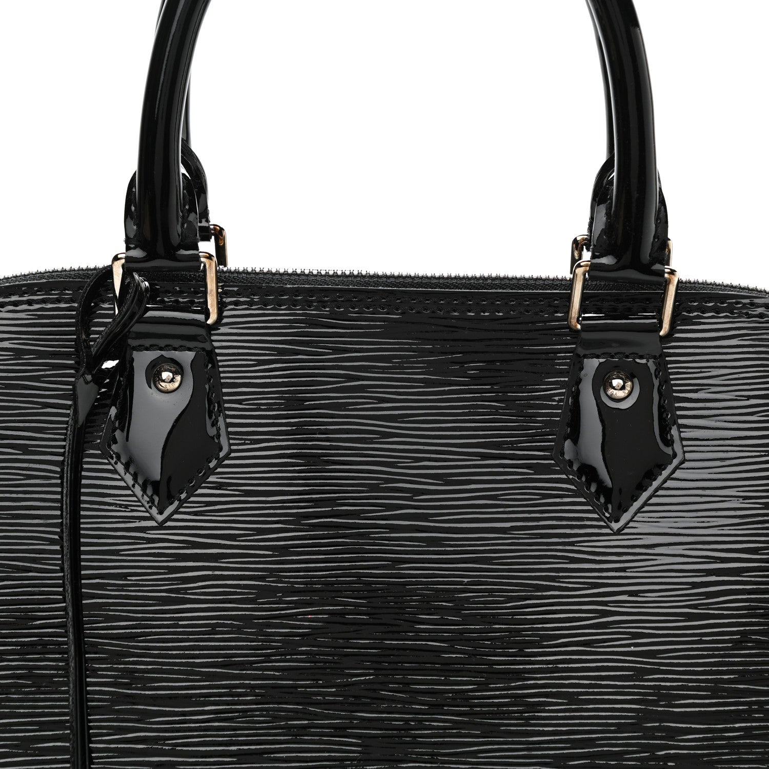 Louis Vuitton Electric Epi Alma MM Black 7 of 9