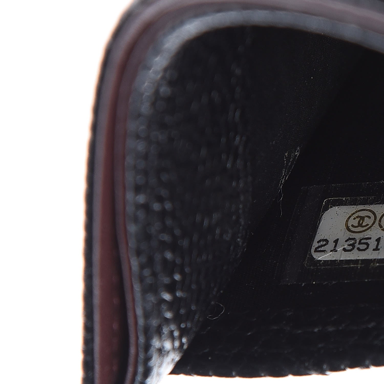 Chanel Caviar Quilted Card Holder Black 8 of 9