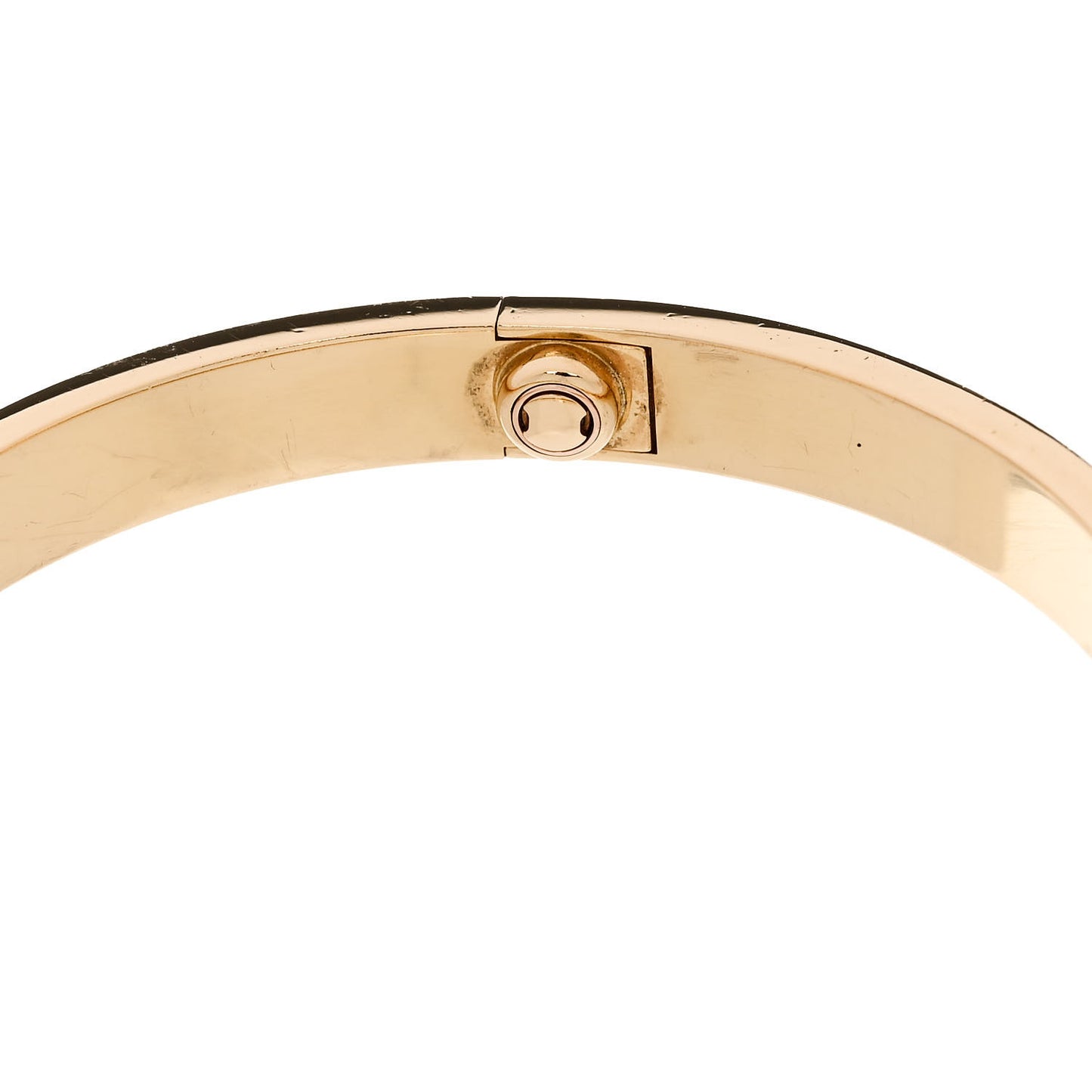 18K Yellow Gold 4 Diamond LOVE Bracelet 18