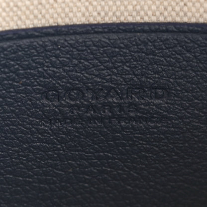 Goyard Goyardine Plumet Wallet Clutch Navy 6 of 9