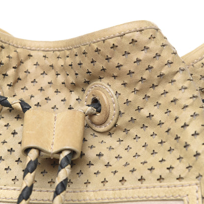 Balenciaga Agneau Arena Laser Cut Cross Classic Gold Hardware Medium Pampille Praline 11 of 16