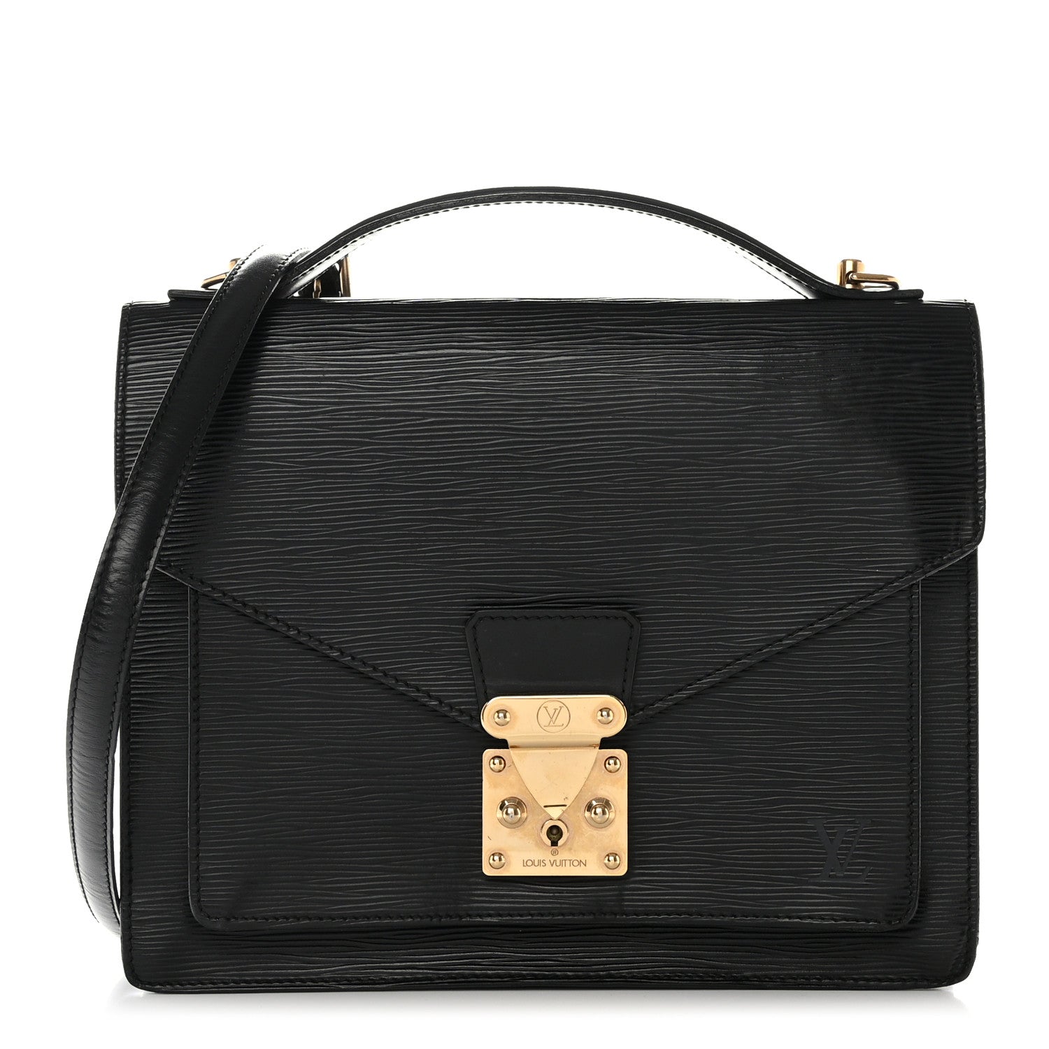 Louis Vuitton Epi Monceau Black 1 of 12