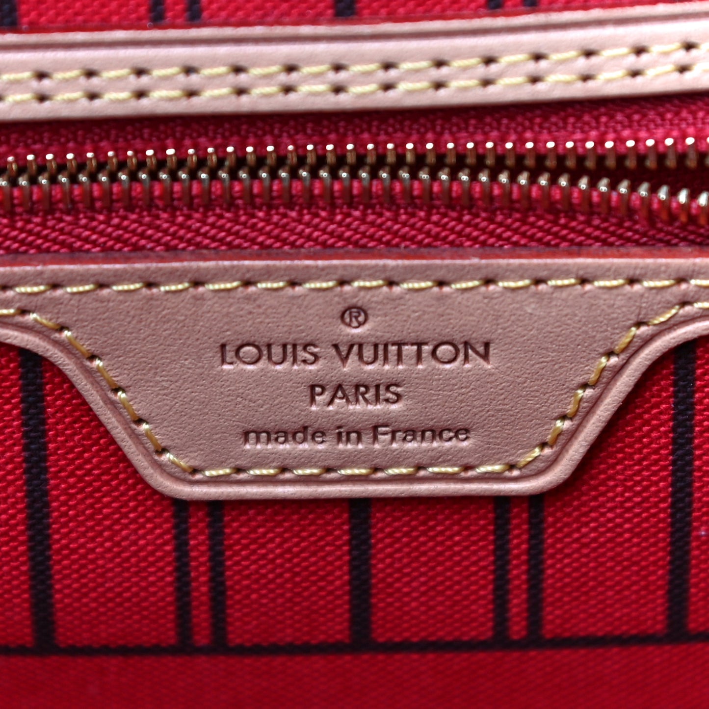 Monogram Neo Neverfull MM Cherry