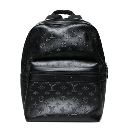 Louis Vuitton Calfskin Monogram Shadow Sprinter Backpack Black 1 of 9