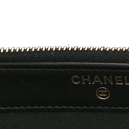 Chanel Lurex Straw Small Deauville Clutch With Chain Blue 14 of 14