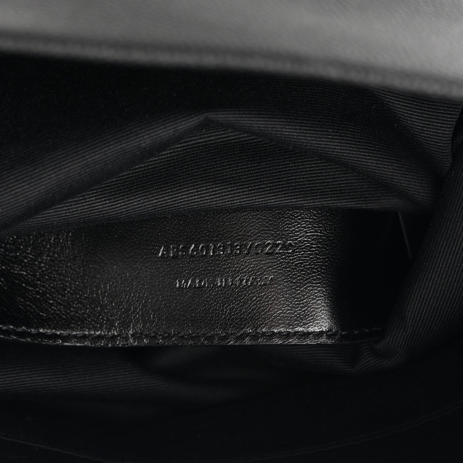 Saint Laurent Grain De Poudre West Hollywood Monogram Fold Over Clutch Black 7 of 14