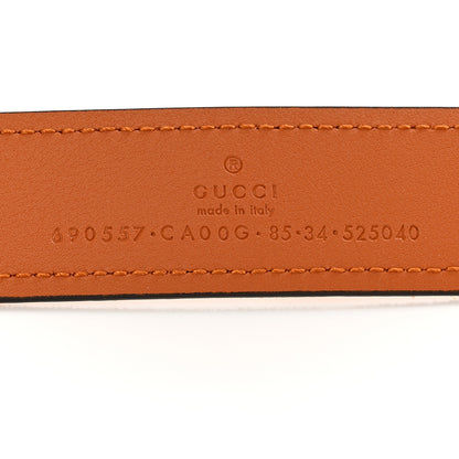 Gucci Suede Cudu Blondie 30mm Belt 85 34 Blondie Cognac 6 of 8