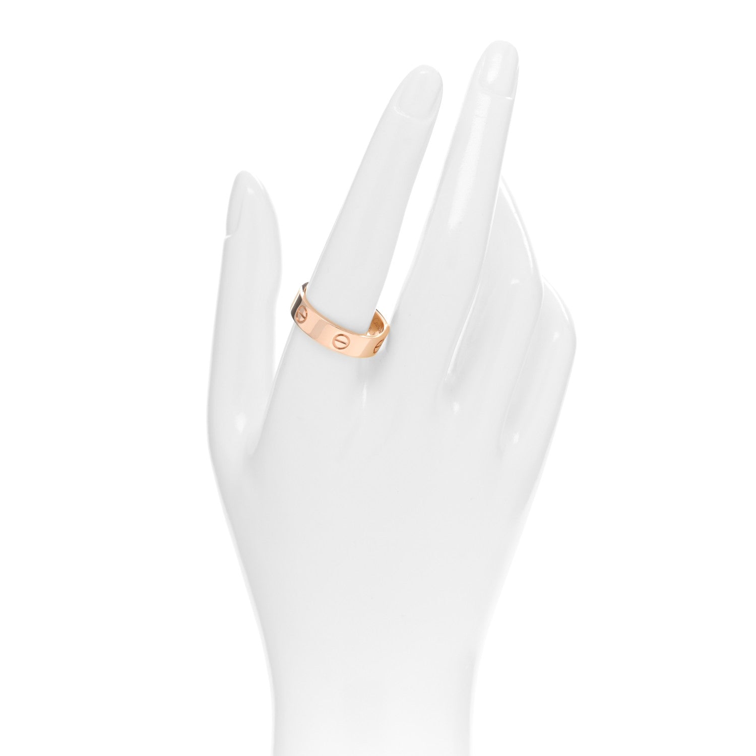 Cartier 18K Pink Gold 5.5mm LOVE Ring 62 10 2 of 5