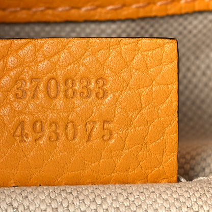Gucci Cellarius Calfskin Medium Bamboo Backpack Orange 7 of 10
