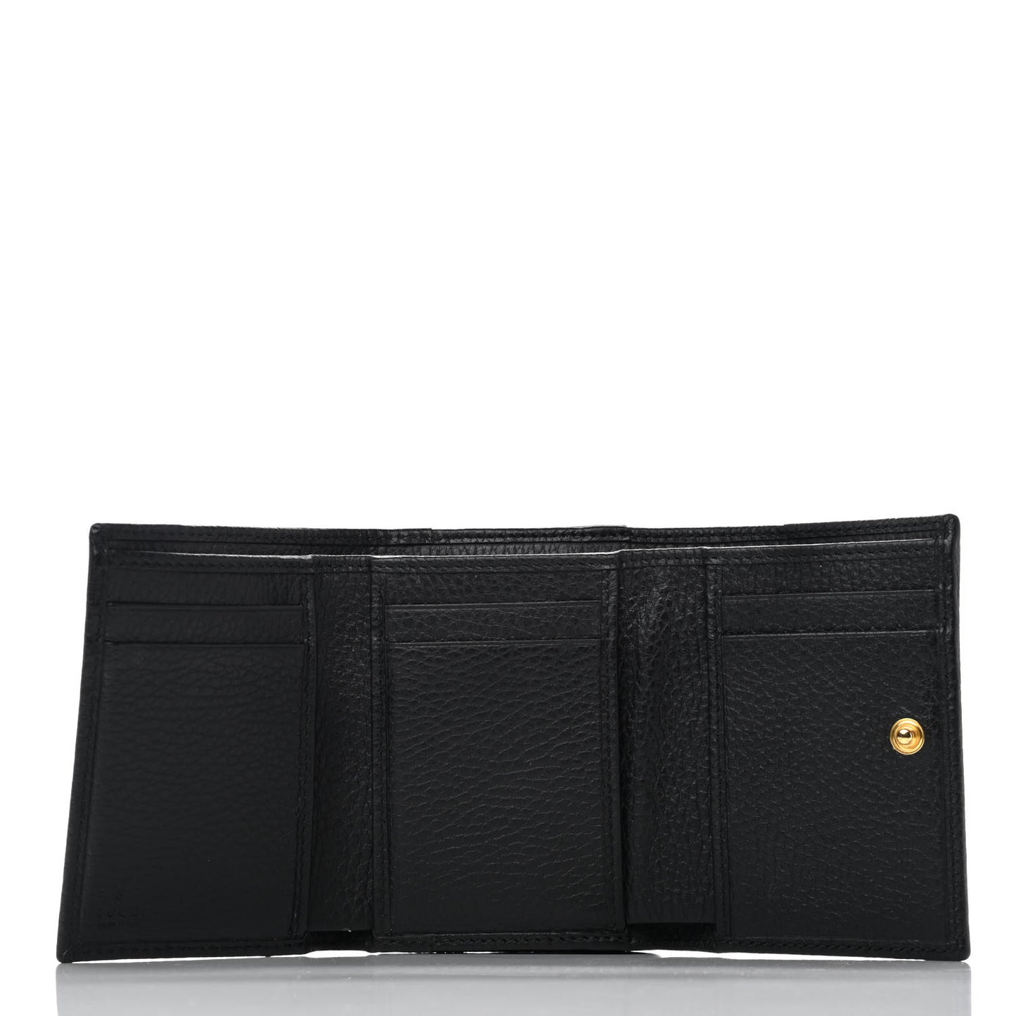 Dollar Calfskin GG Marmont Wallet Black