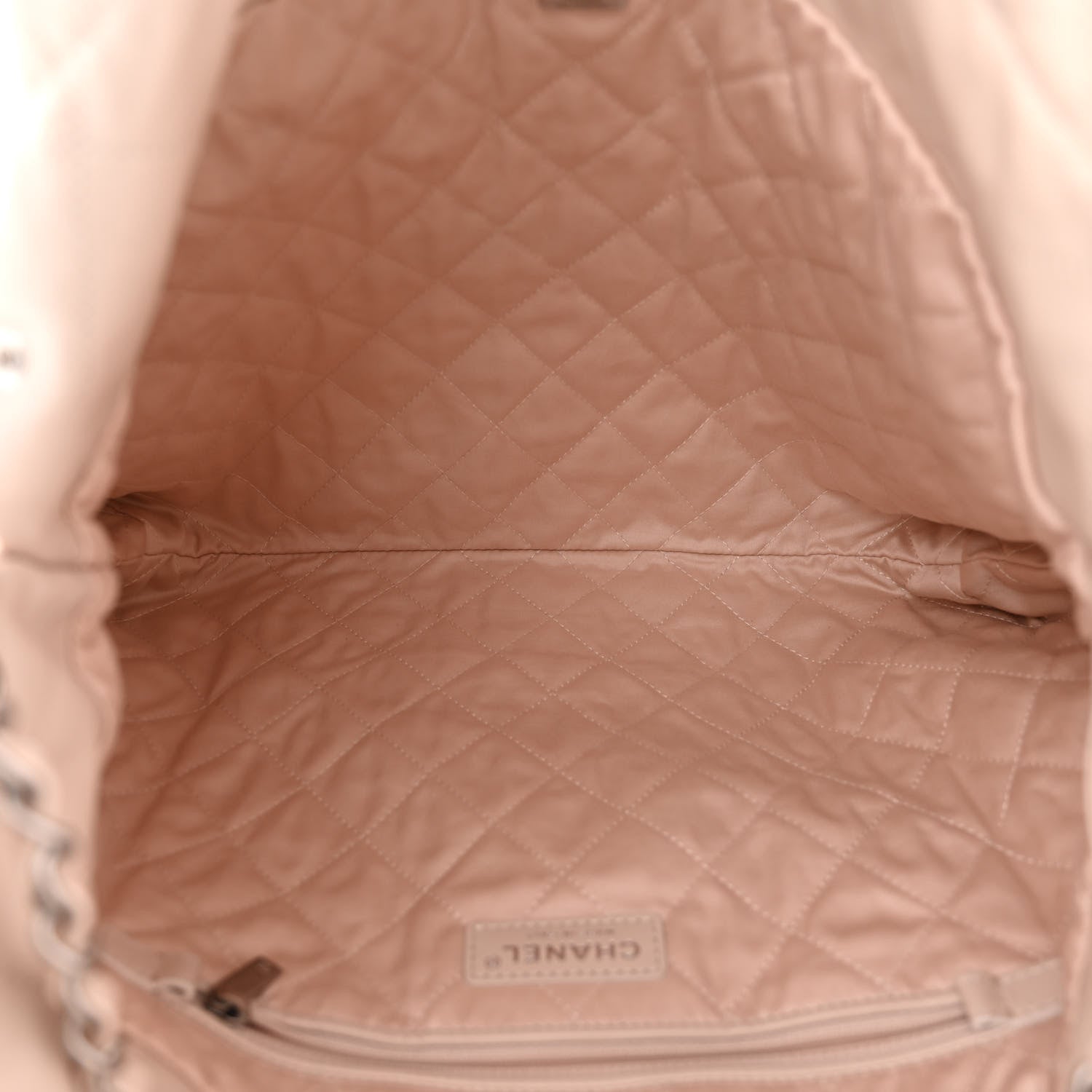 Chanel Shiny Calfskin Quilted Chanel 22 Ecru 5 of 10