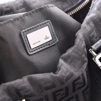 Fendi Zucchino Vitello Small Boston Black 9 of 14