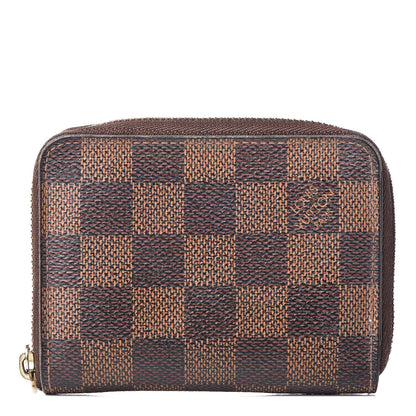 Louis Vuitton Damier Ebene Zippy Coin Purse 1 of 10