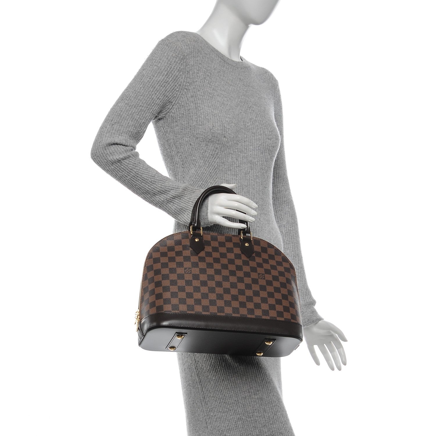 Louis Vuitton Damier Ebene Alma MM 2 of 6