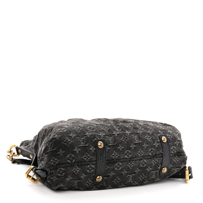 Louis Vuitton Denim Neo Cabby GM Black 4 of 9
