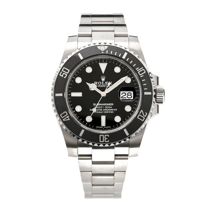 Rolex Stainless Steel 40mm Oyster Perpetual Submariner Date Watch Black 116610LN 1 of 6