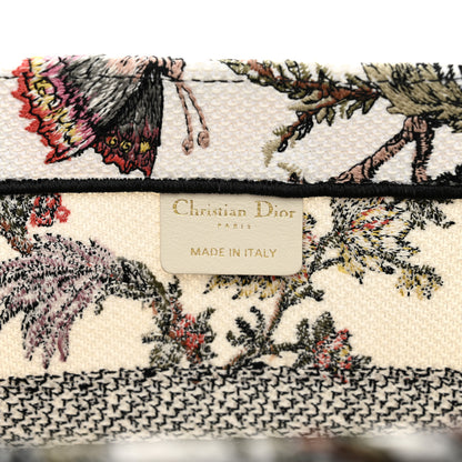 Christian Dior Canvas Jardin Botanique Embroidered Medium Book Tote Multicolor 7 of 9