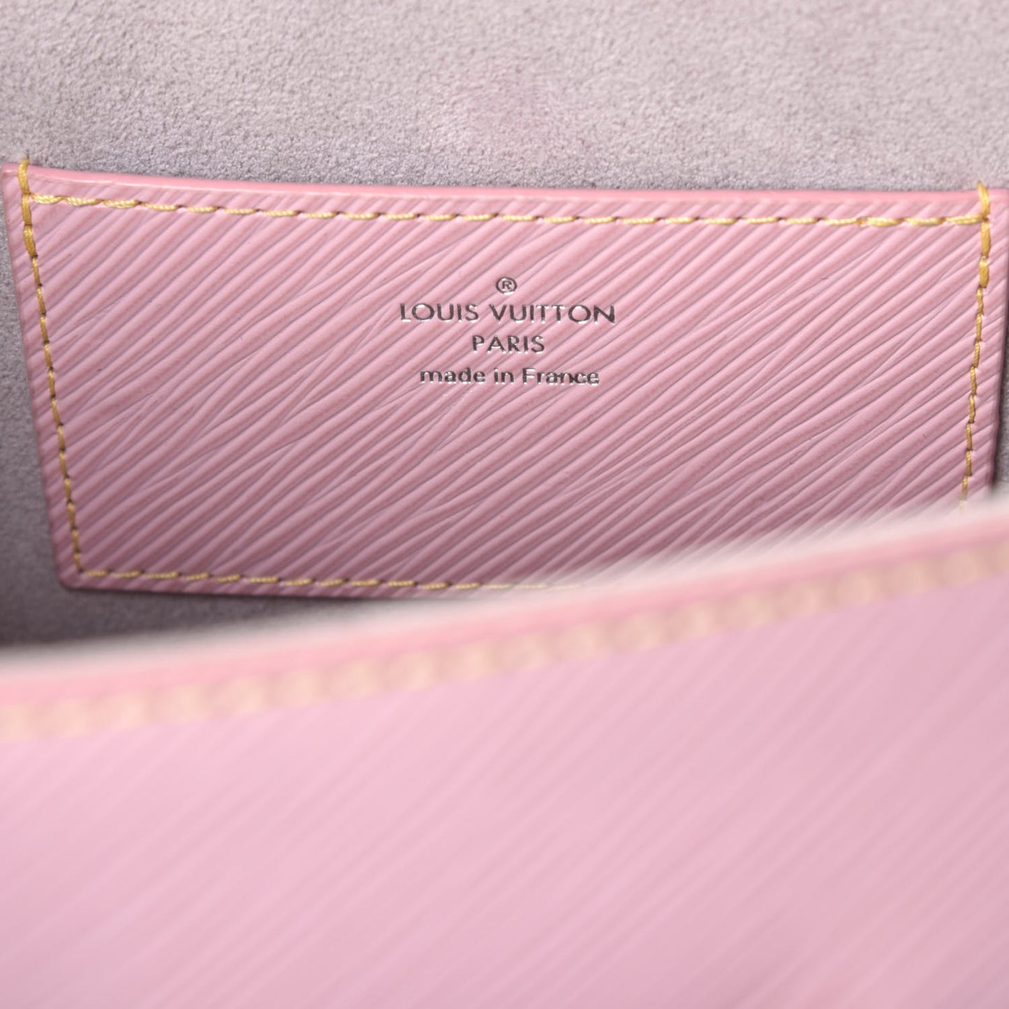 Epi Twist Shoulder Bag MM Rose Ballerine