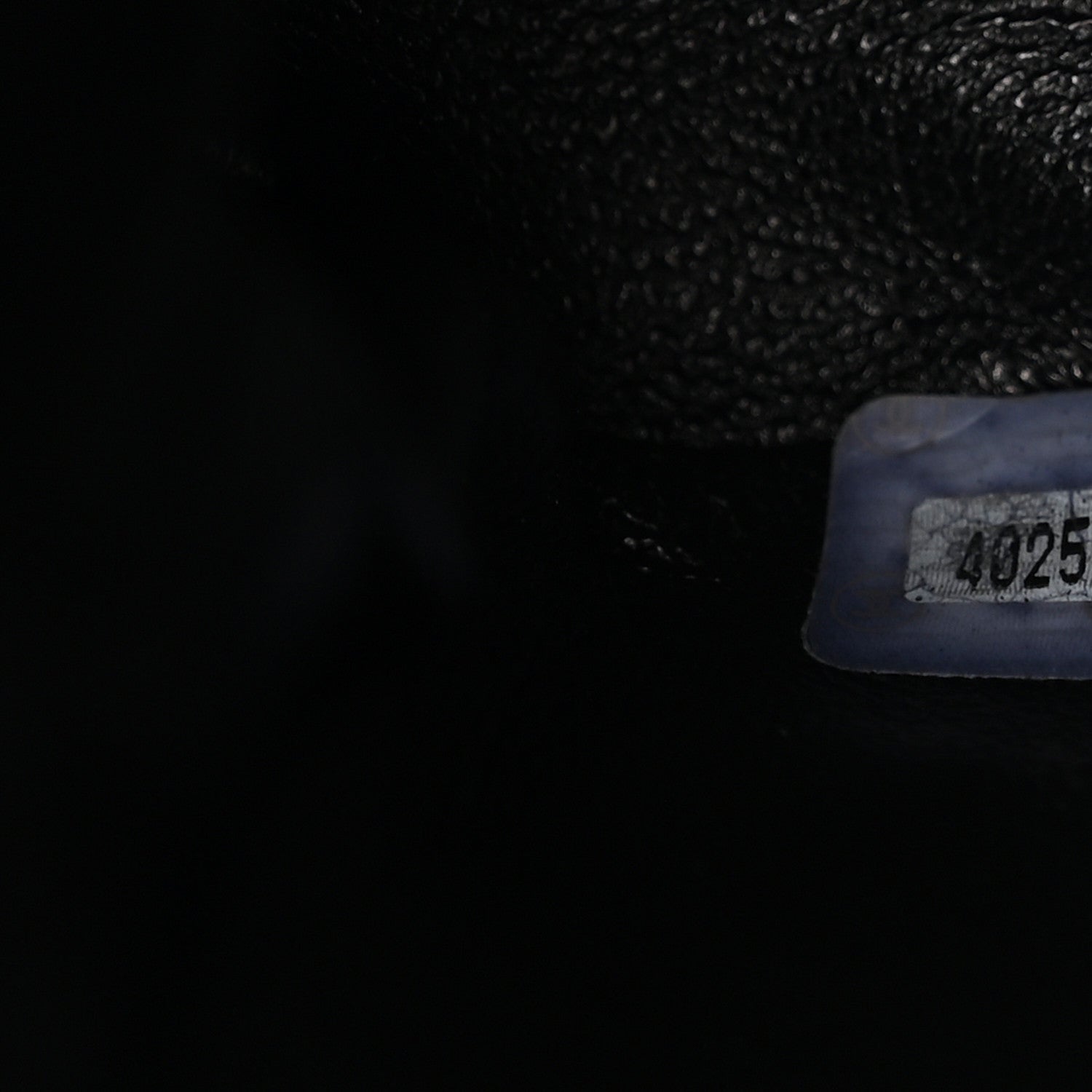 Chanel Lambskin Quilted Drawstring Backpack Black 6 of 9