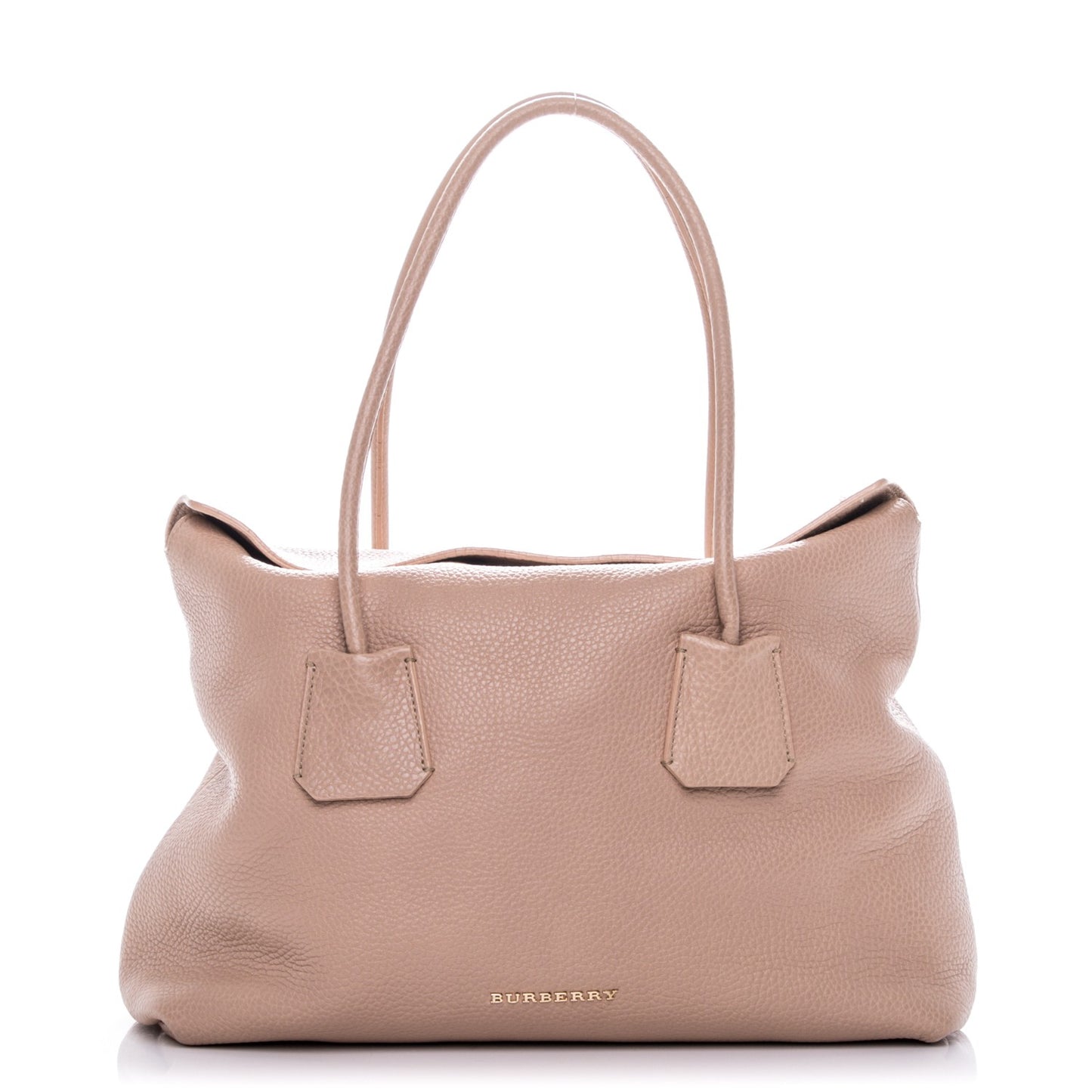 Grainy Calfskin Medium Baynard Tote Light Nude