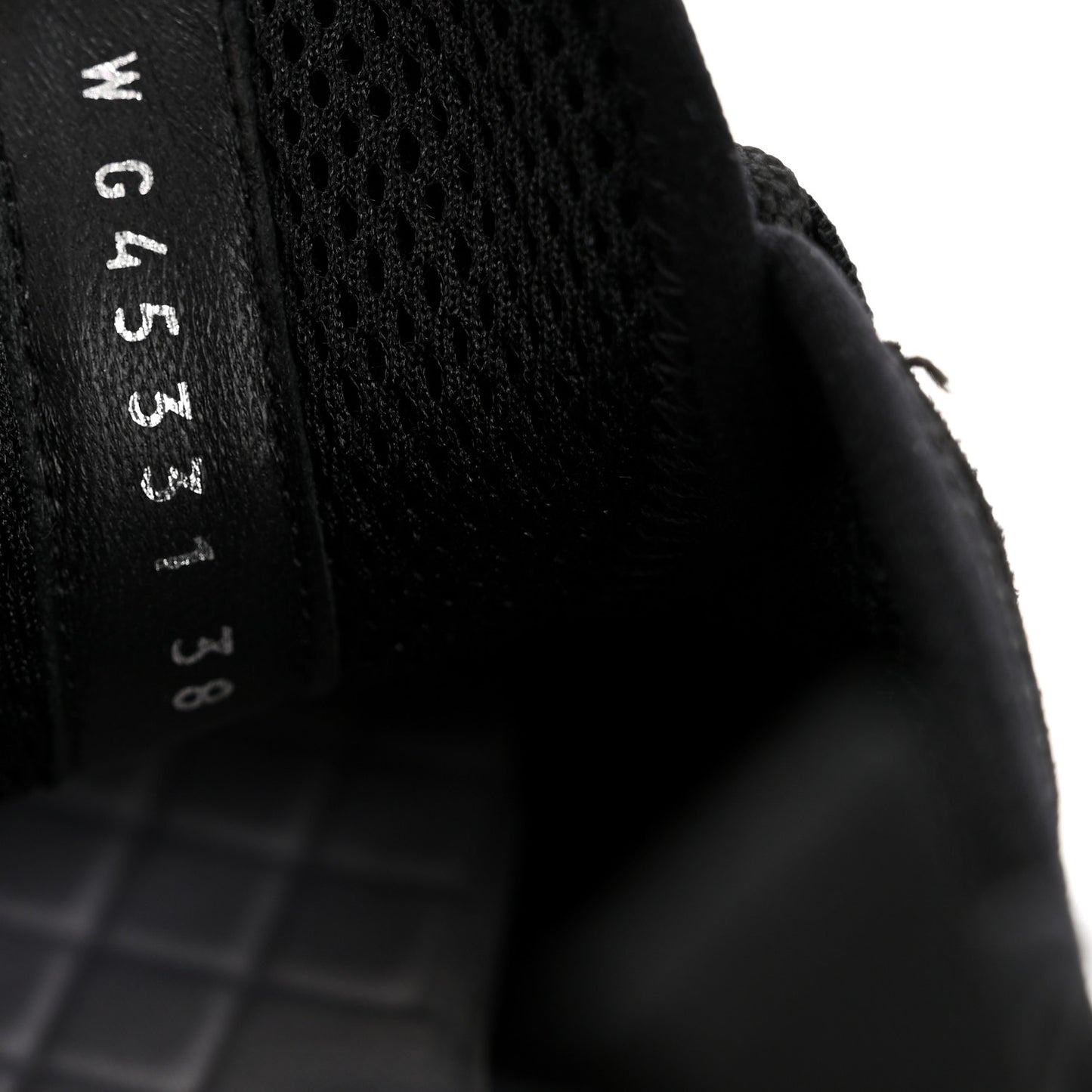 Suede Calfskin Nylon Grosgrain CC Sneakers 38 Black