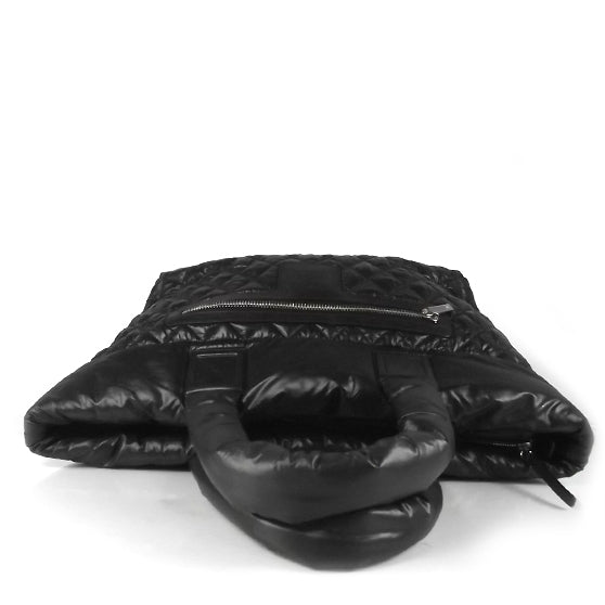 Chanel Nylon Coco Cocoon Tote Black 4 of 9