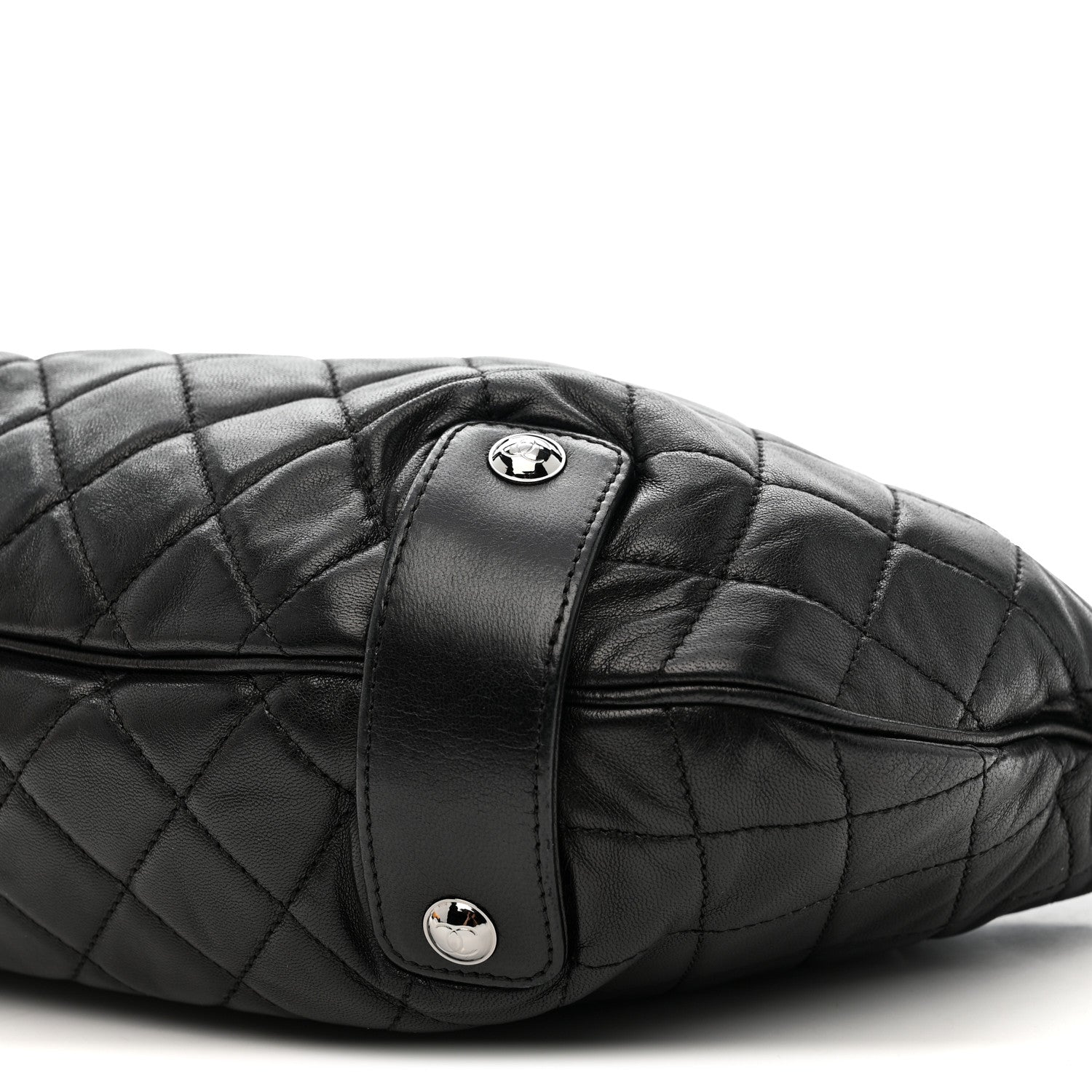Chanel Lambskin Small Chain Mail Hobo Black 10 of 11