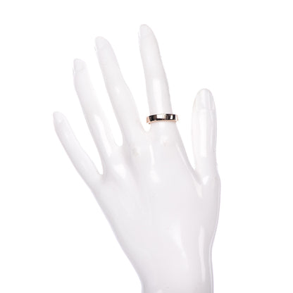 Cartier 18K Pink Gold 4mm Happy Birthday Band Ring 53 6.25 2 of 5
