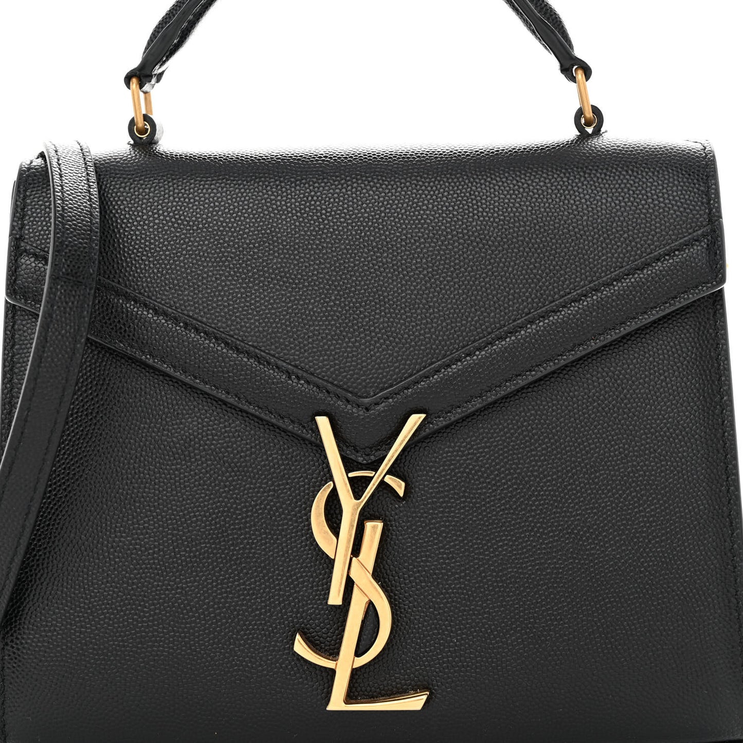 Grain de Poudre Mini Classic Monogram Cassandra Top Handle Black