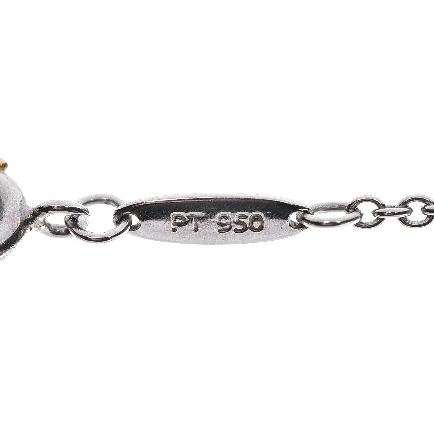 Tiffany Platinum Rock Crystal Elsa Peretti Disc Pendant Necklace 5 of 7