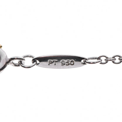 Tiffany Platinum Rock Crystal Elsa Peretti Disc Pendant Necklace 5 of 7