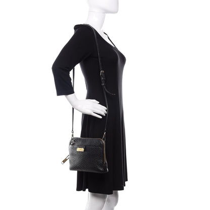 Burberry Heritage Grain Small Harrogate Crossbody Bag Black 2 of 13