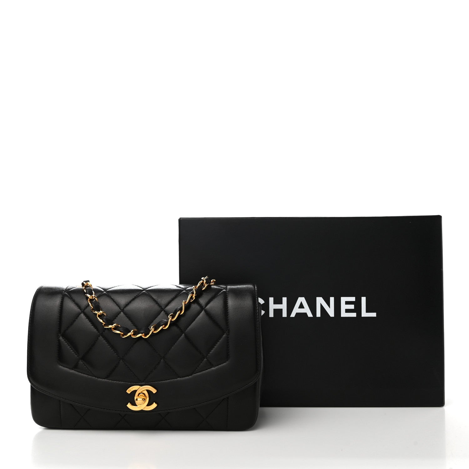 Chanel Lambskin Quilted Small Single Flap Black 11 of 11