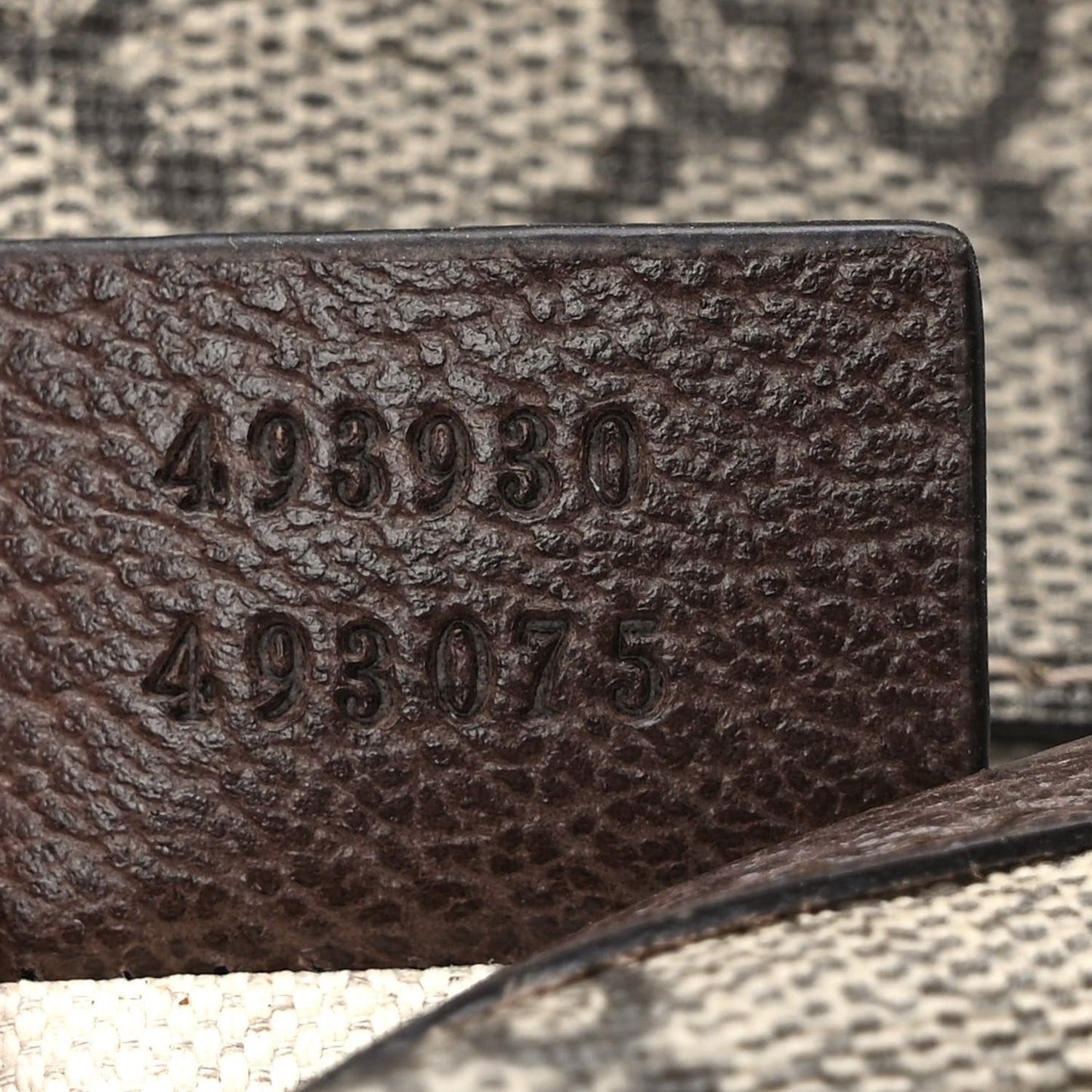 GG Supreme Monogram Neo Vintage Web Belt Bag Brown