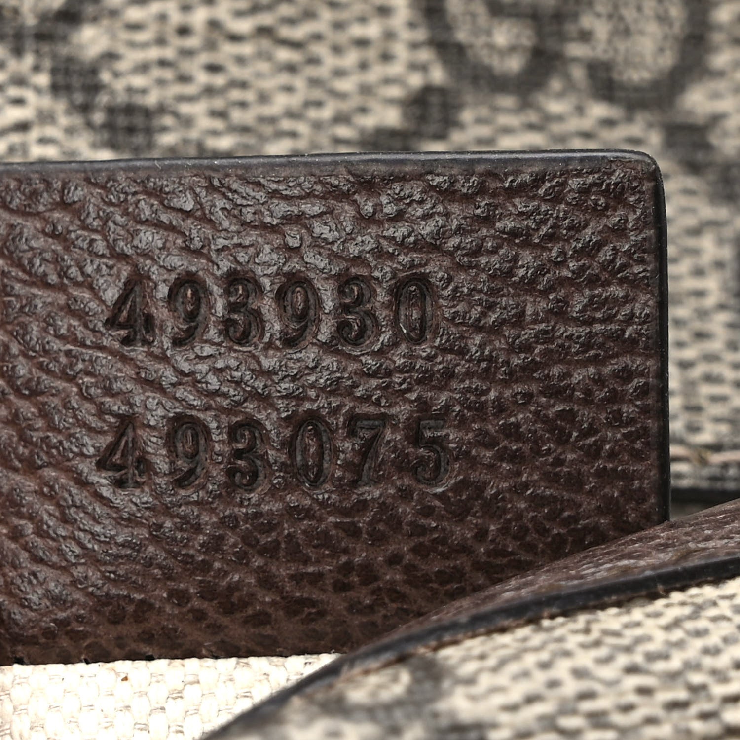 Gucci GG Supreme Monogram Neo Vintage Web Belt Bag Brown 7 of 9