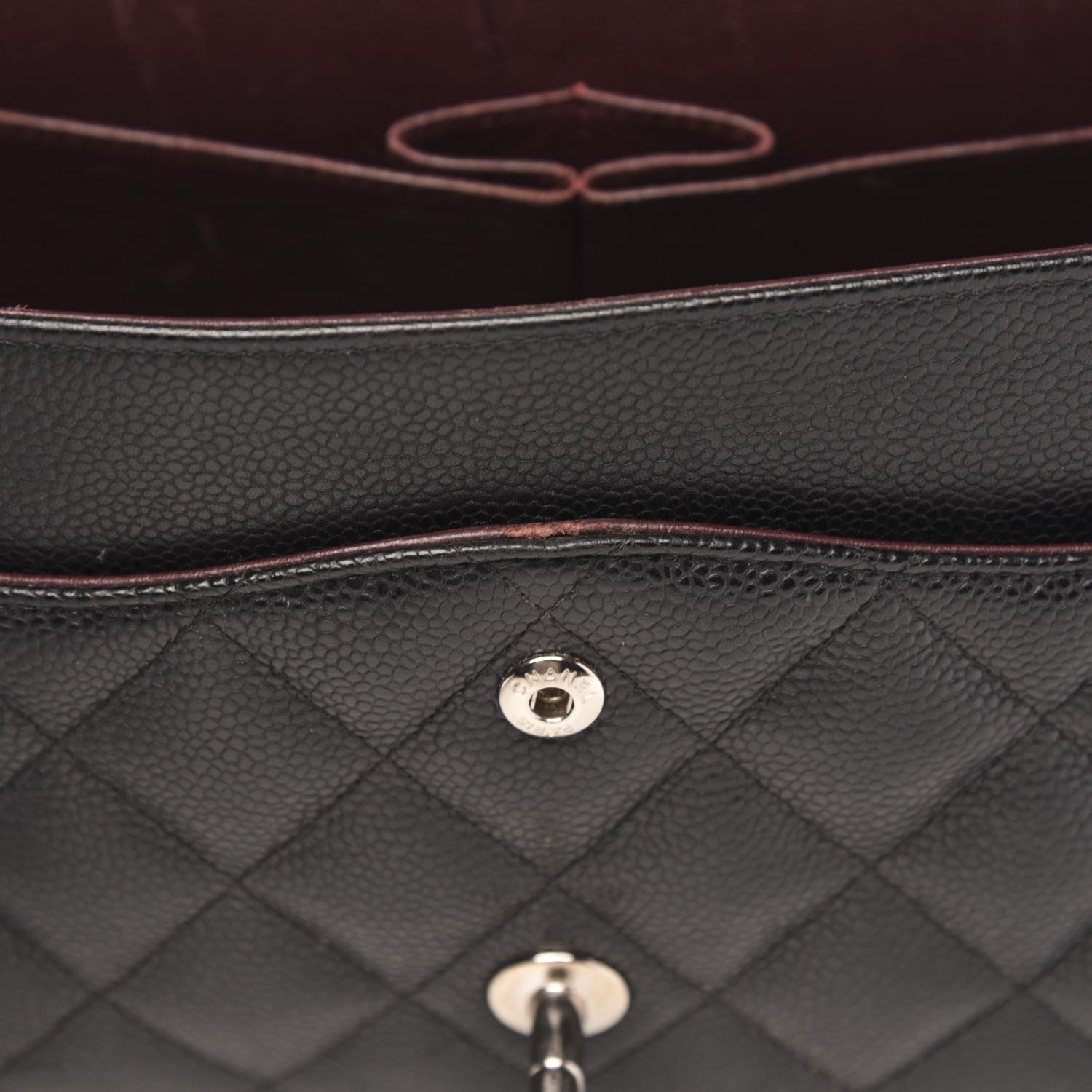 Chanel Caviar Quilted Jumbo Double Flap Black 20 of 20