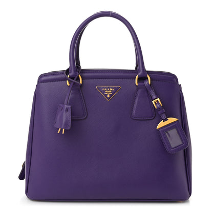 Prada Saffiano Lux Parabole Tote Viola 1 of 10