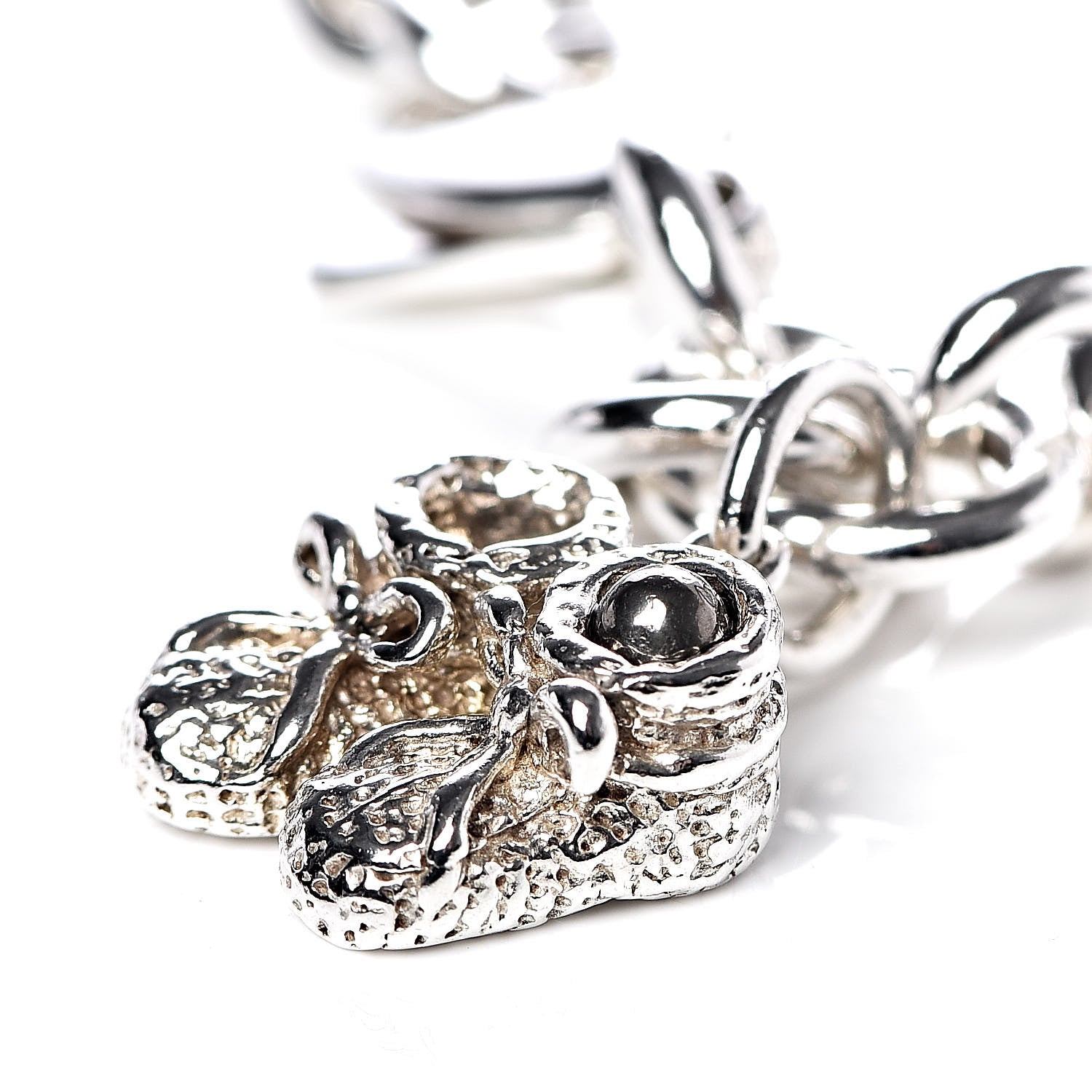 Tiffany Sterling Silver Baby Charm Bracelet 4 of 4