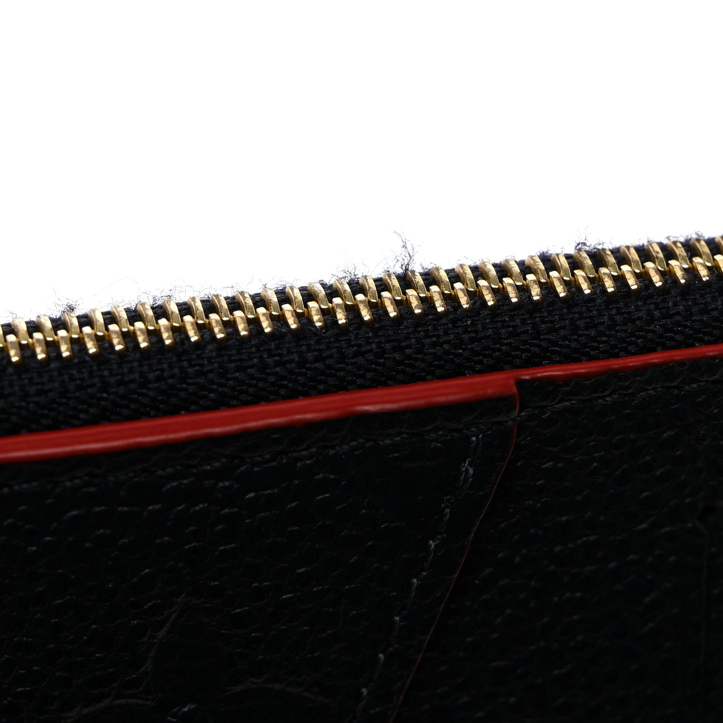 Empreinte Recto Verso Card Holder Marine Rouge