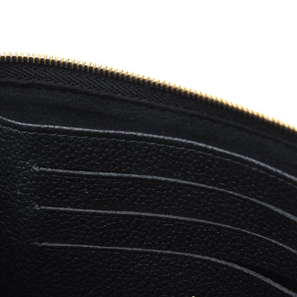 Louis Vuitton Empreinte Double Zip Pochette Black 10 of 17
